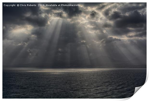 Ray of Light Print by Chris Roberts