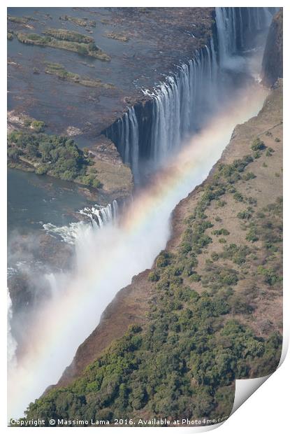 Victoria Falls Print by Massimo Lama