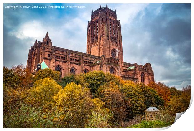 Liverpool Cathedral Print by Kevin Elias