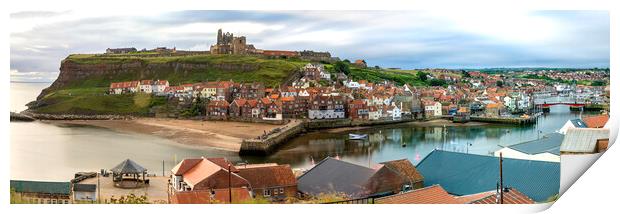 Whitby bay Print by Kevin Elias
