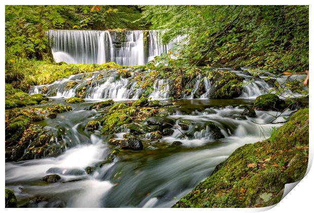 Waterfalls of Cumbria Print by Kevin Elias