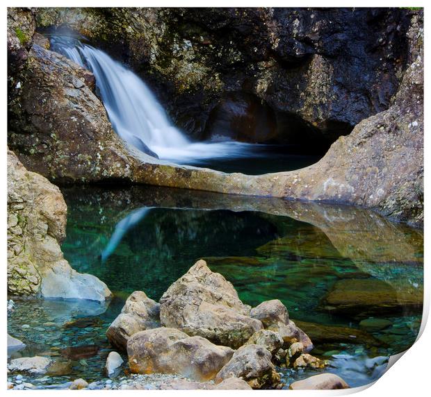 The Fairy Pools Print by Eric Pearce AWPF