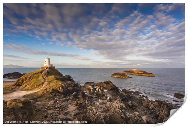 Llanddwyn Island Anglesey Print by Heidi Stewart