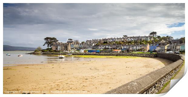 Borth y Gest  Print by Heidi Stewart