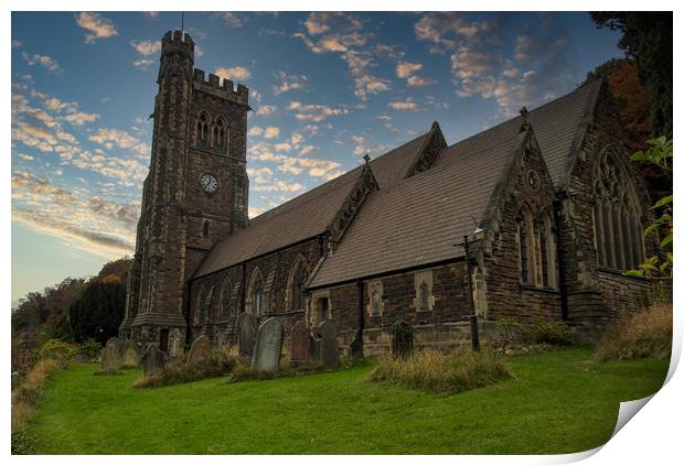 Holy Trinity Church  Print by simon alun hark