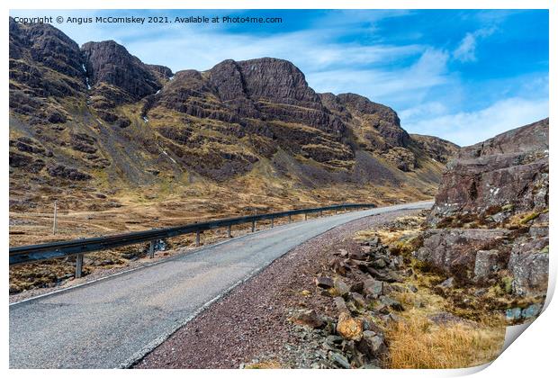 Bealach na Ba (Pass of the Cattle) Print by Angus McComiskey