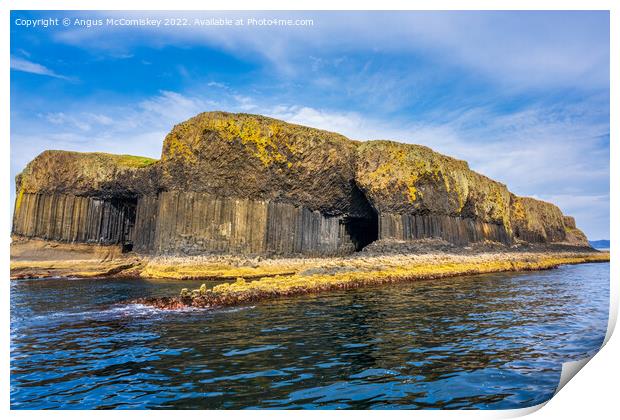 Isle of Staffa Print by Angus McComiskey