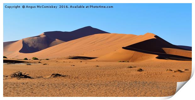 Namib Desert Print by Angus McComiskey