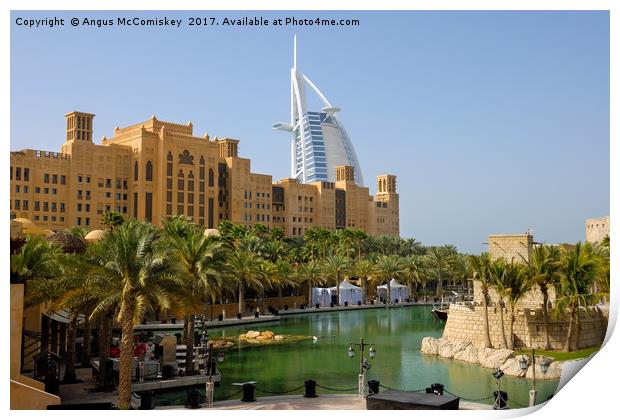 Jumeirah Mina A'Salam 2 Print by Angus McComiskey