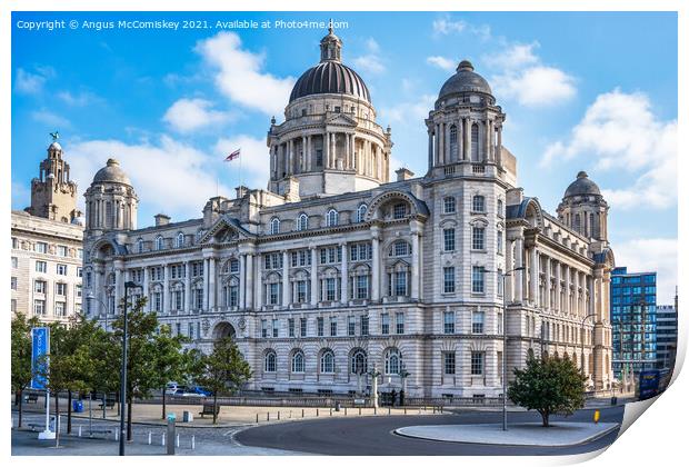 Port of Liverpool Building Print by Angus McComiskey