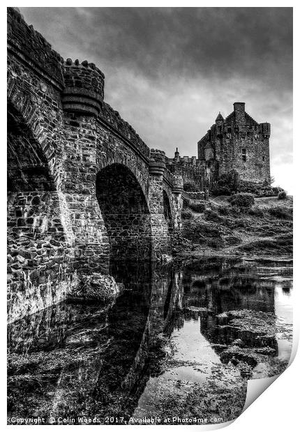 Eilean Donan Castle in Scotland Print by Colin Woods