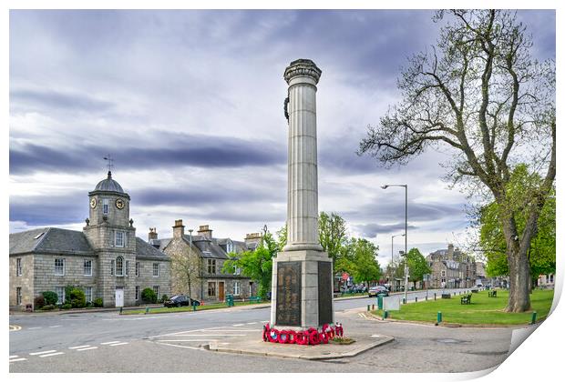 Grantown-on-Spey, Scotland Print by Arterra 