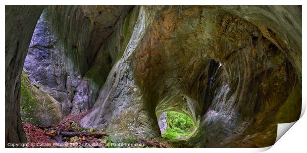 Cave portal panorama Print by Ragnar Lothbrok
