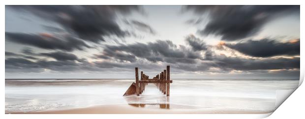 Happisburgh Print by Mark Lynham