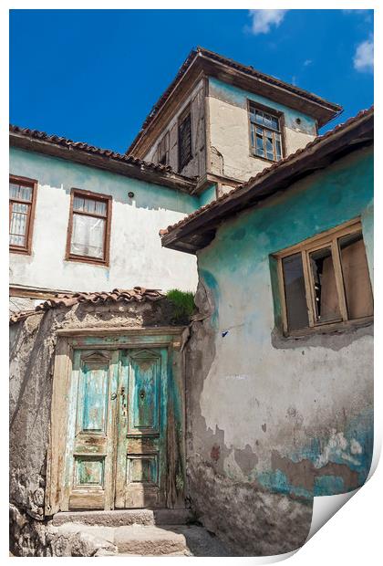 Old turkish house Print by George Cairns