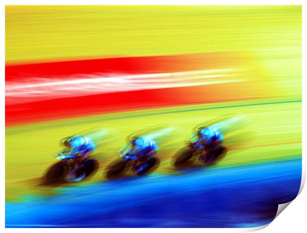 The Race is On. Print by William Young