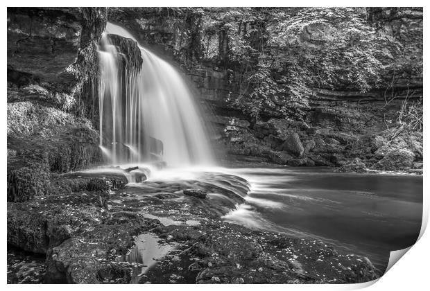 Majestic Cauldron Falls Print by Kevin Snelling