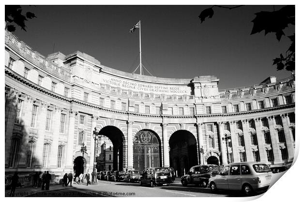 Admiralty Arch, London Print by Chris Harris