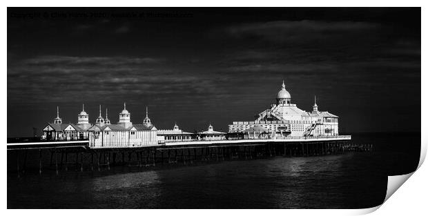 Eastbourne Pier Print by Chris Harris