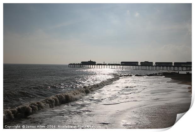 Sea Air Print by James Allen