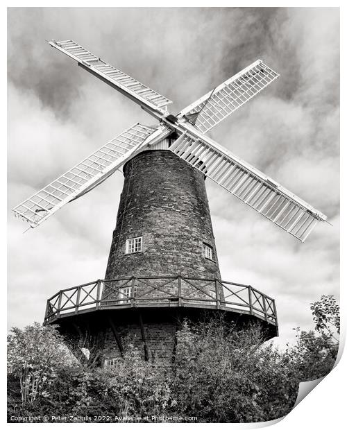 Greens Mill Print by Peter Zabulis