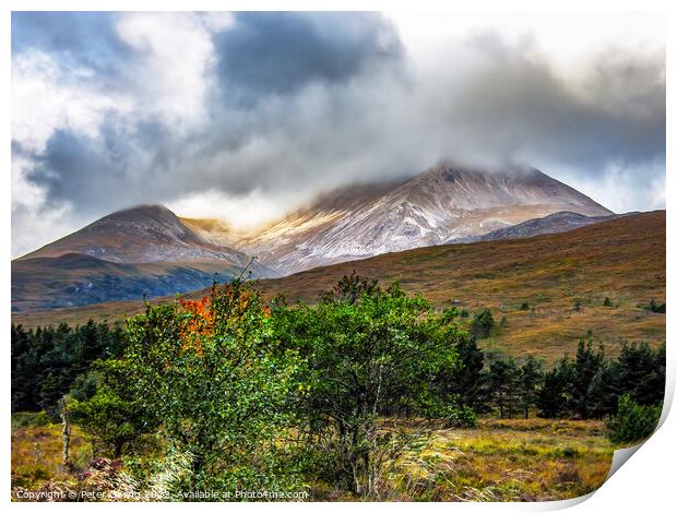 'Beinn Eighe's Allure from Kinlochewe' Print by Peter Gaeng