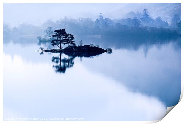 Ullswater Print by geoff shoults