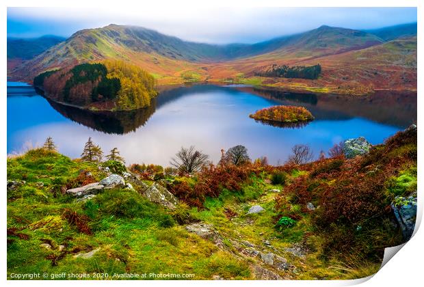 Haweswater Print by geoff shoults