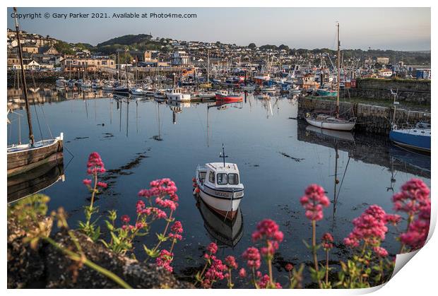 Newlyn Harbour  Print by Gary Parker
