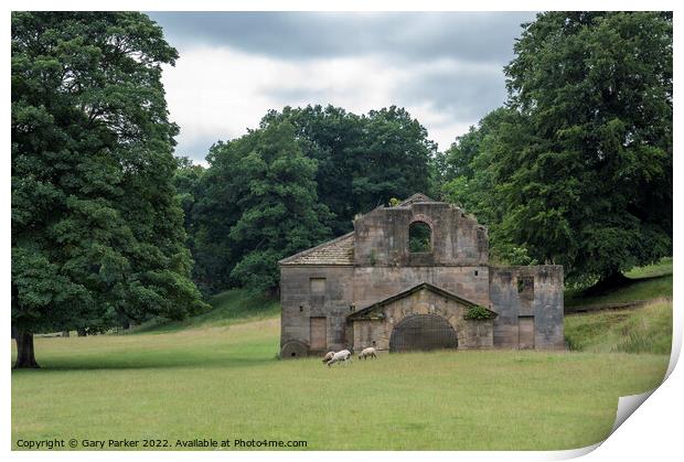 Peak District Mill Print by Gary Parker