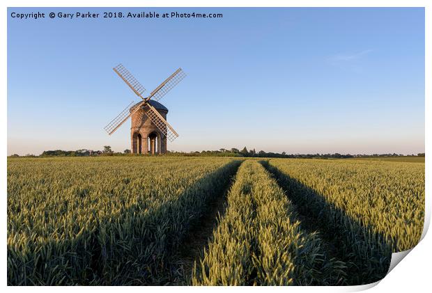Chesterton Windmill near Leamington Spa Print by Gary Parker