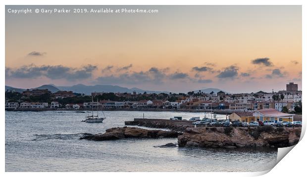 Cabo de Palos, Murcia, Spain Print by Gary Parker