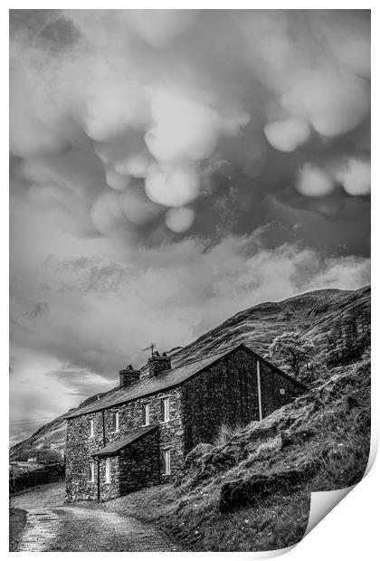 Patterdale Storm Print by Mark S Rosser