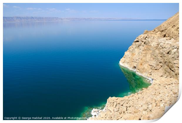 The Dead Sea Print by George Haddad
