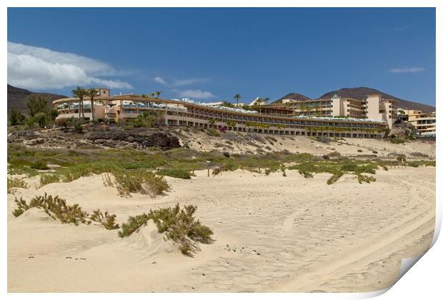 Fuertaventura Palace, Playa De Jandia Print by Rob Cole