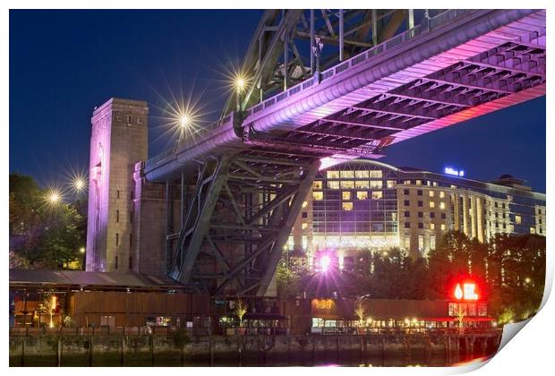 Majestic Tyne Bridge Print by Rob Cole