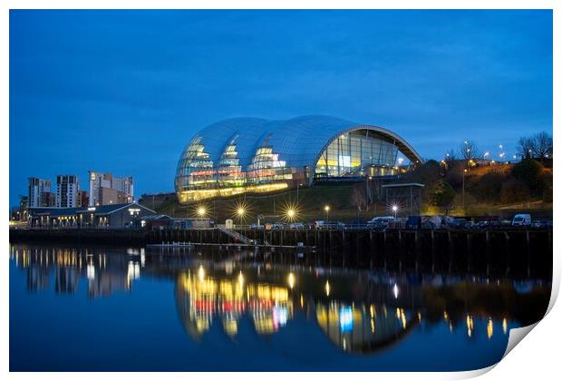 Sage Gateshead, Tyne and Wear Print by Rob Cole