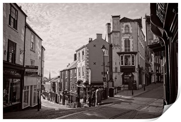 Timeless Charm Durham City Intersection Print by Rob Cole