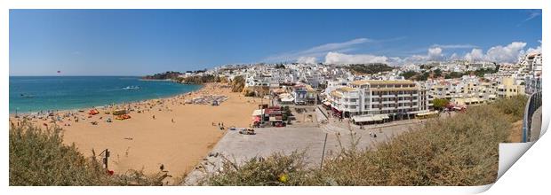 Albufeira's Enchanting Coastal Vista Print by Rob Cole