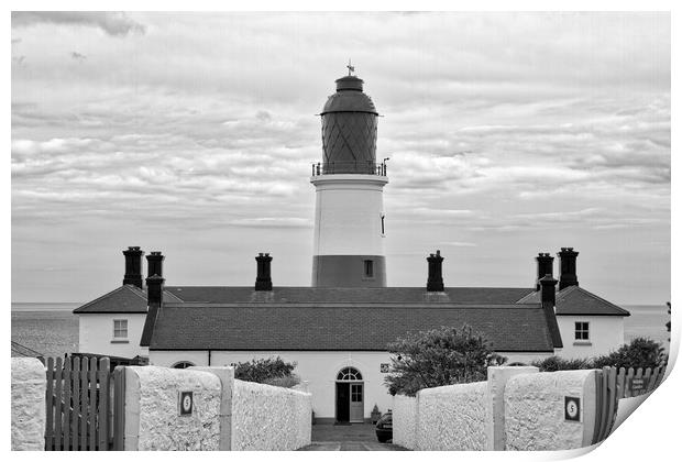 The Souter Lighthouse, Whitburn, Sunderland Print by Rob Cole