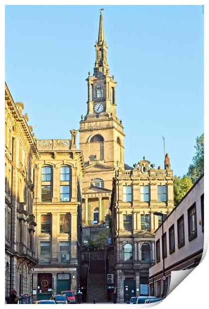 All Saints Church, Newcastle upon Tyne Print by Rob Cole