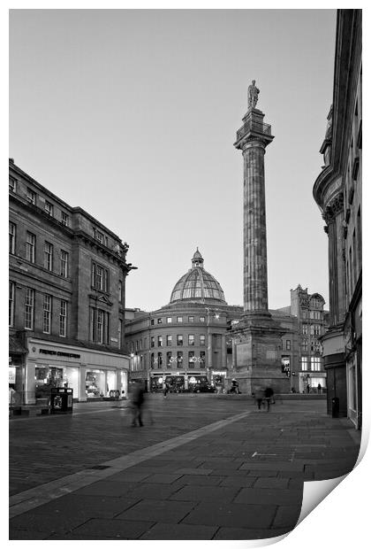 Majestic Earl Grey Monument Print by Rob Cole
