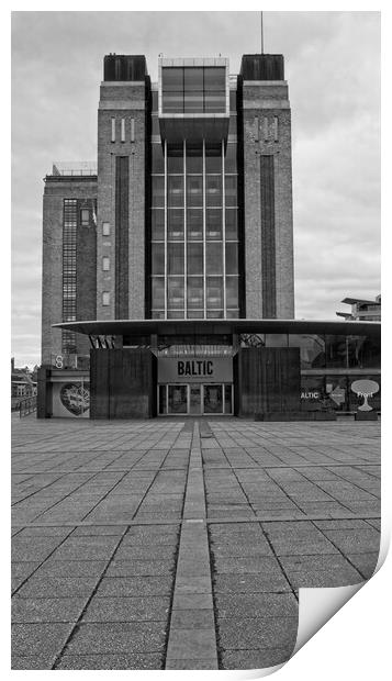 Baltic Flour Mill, Gateshead Print by Rob Cole