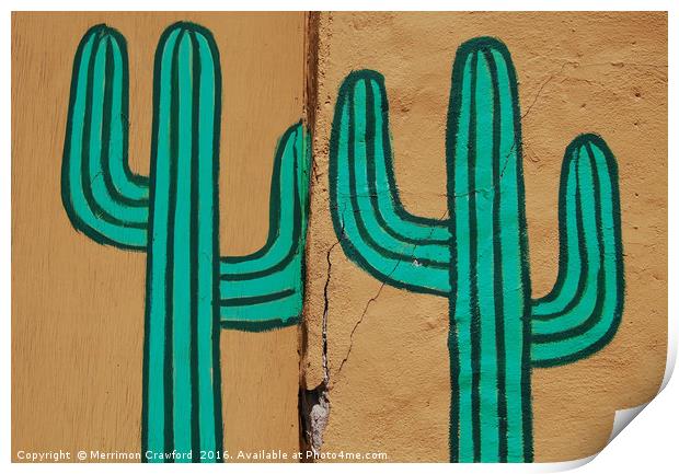 Cacti Print by Merrimon Crawford