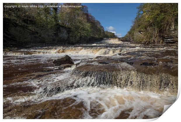 Spectacular Aysgarth Falls Print by Kevin White