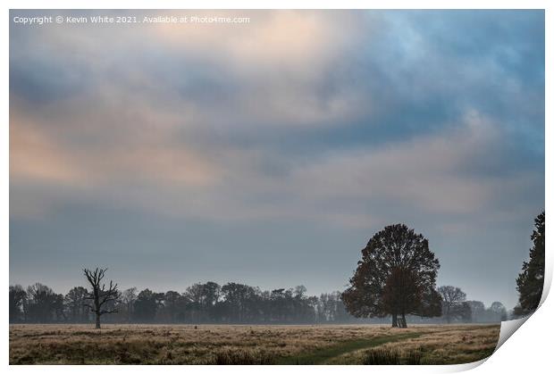 Morning sky Print by Kevin White