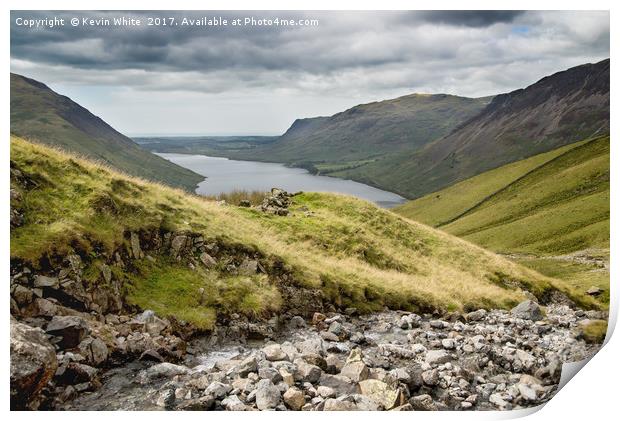 Scafell Pike Print by Kevin White
