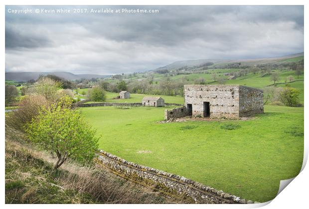 Yorkshire Dales Print by Kevin White