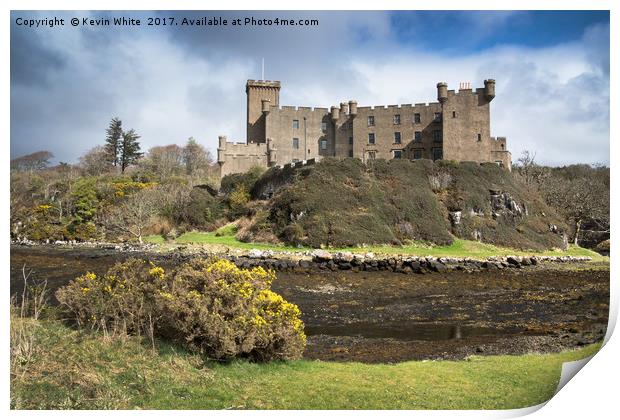 Dunvegan Castle Print by Kevin White