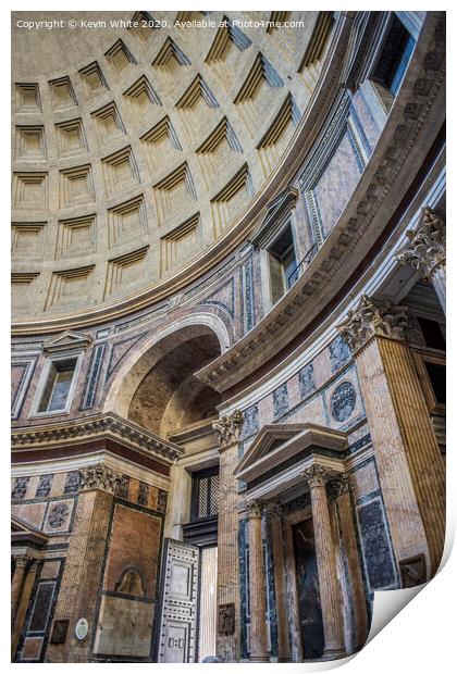 The Pantheon Rome Print by Kevin White